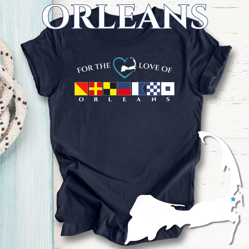 ORLEANS - Nautical Flag Unisex T-Shirt