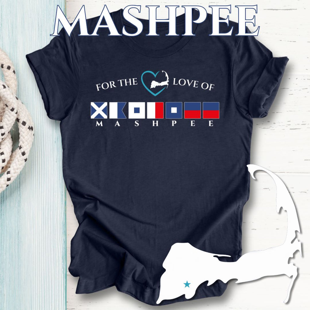 MASHPEE - Nautical Flag Unisex T-Shirt