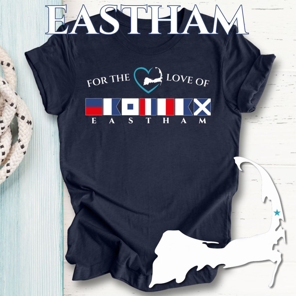 EASTHAM - Nautical Flag Unisex T-Shirt