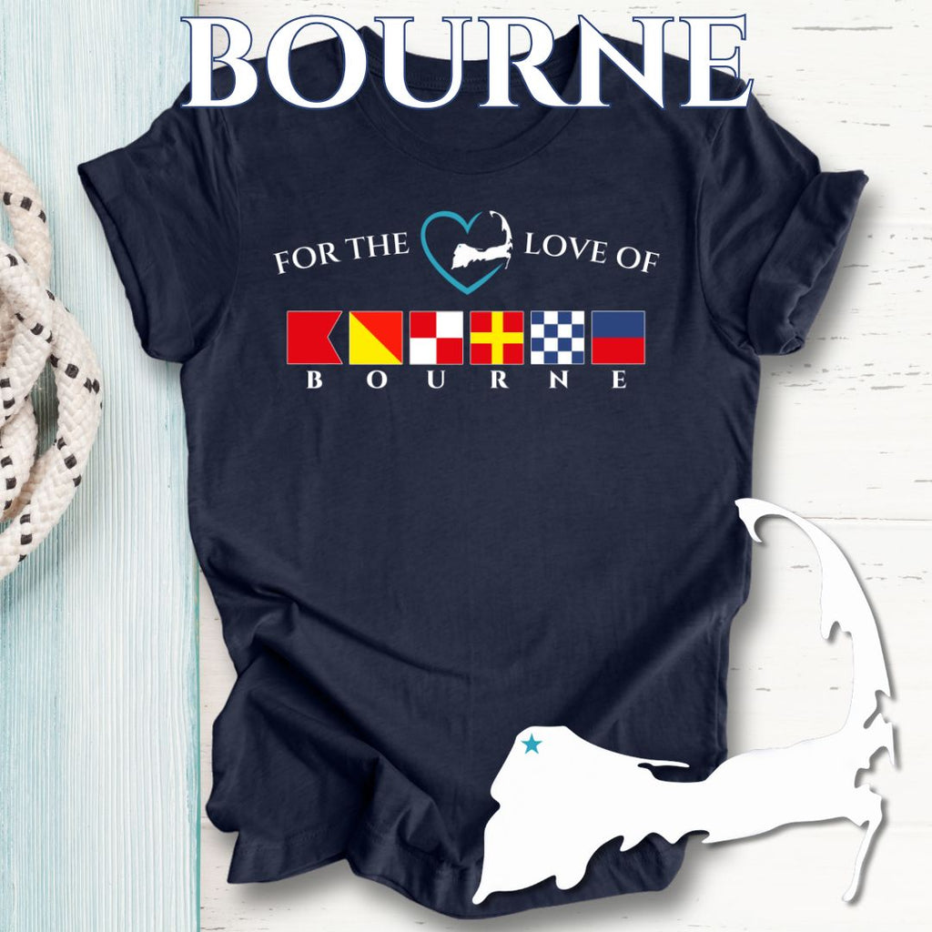 BOURNE - Nautical Flag Unisex T-Shirt