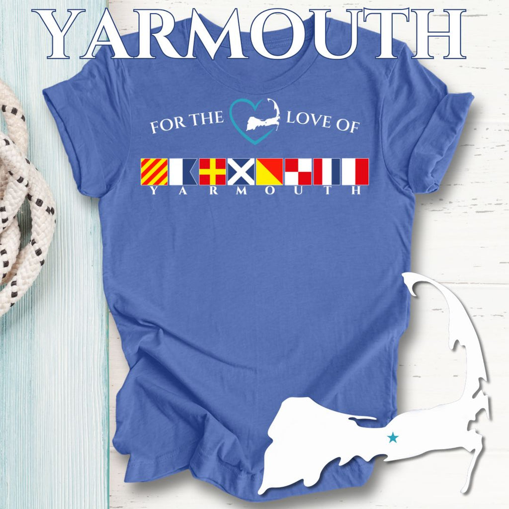 YARMOUTH - Nautical Flag Unisex T-Shirt