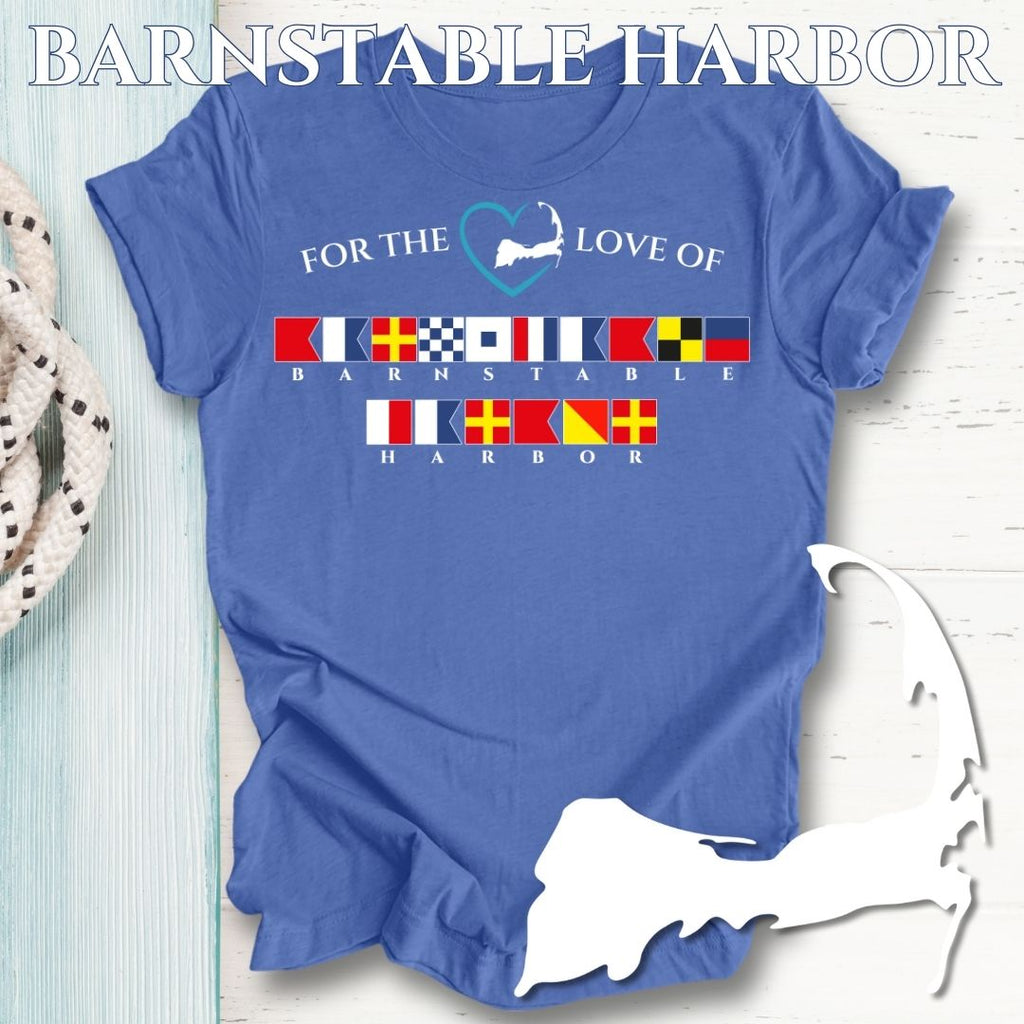 BARNSTABLE HARBOR - Nautical Flag Unisex T-Shirt