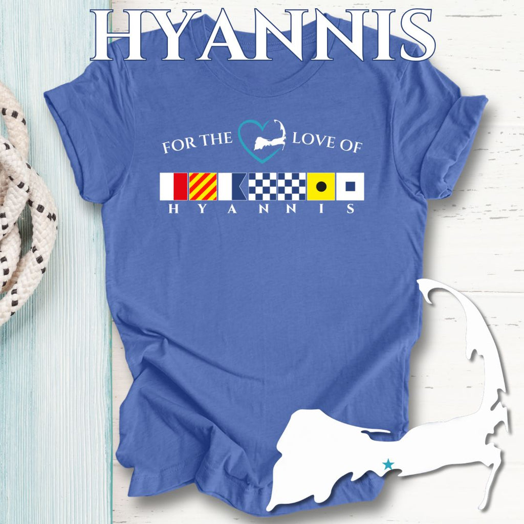 HYANNIS - Nautical Flag Unisex T-Shirt