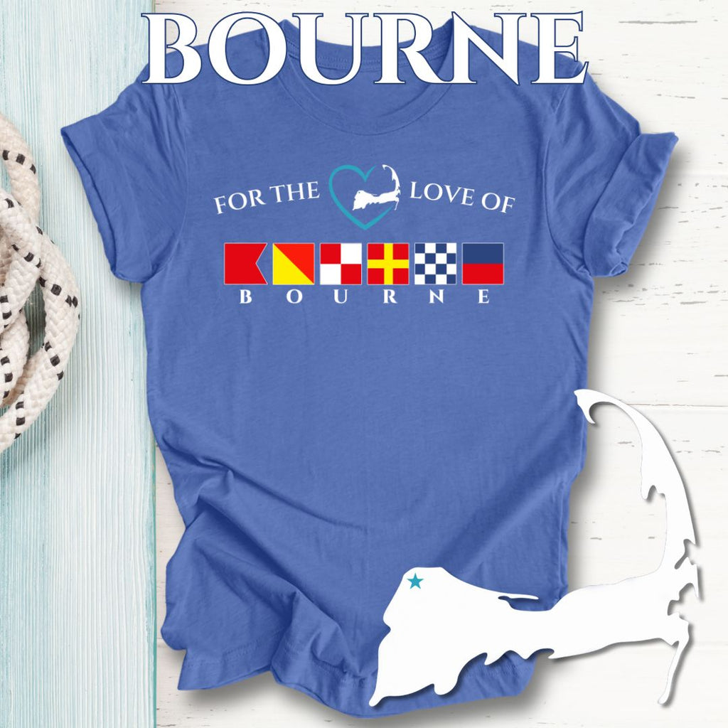 BOURNE - Nautical Flag Unisex T-Shirt