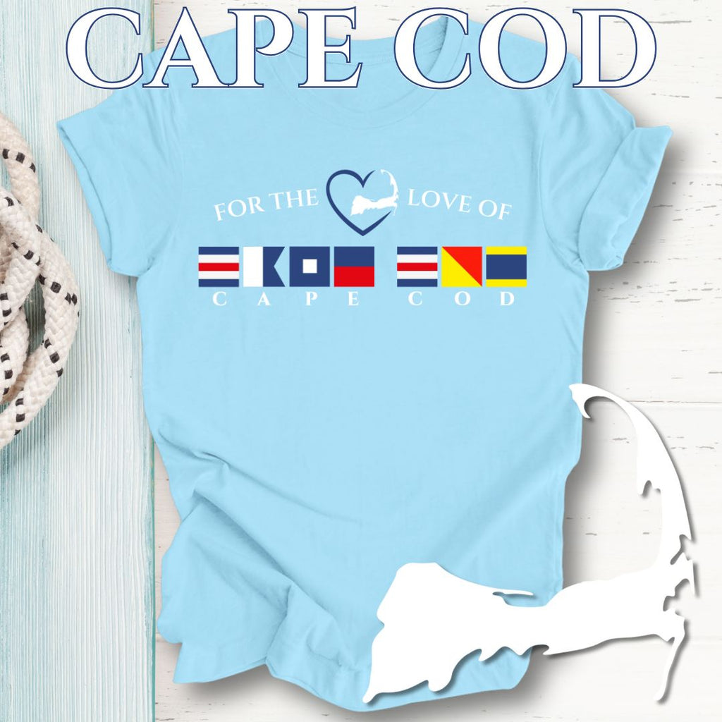 CAPE COD - Nautical Flag Unisex T-Shirt