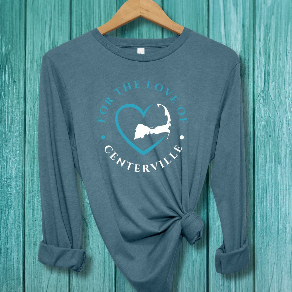 CENTERVILLE - For the Love of Centerville Unisex Long Sleeve Tee