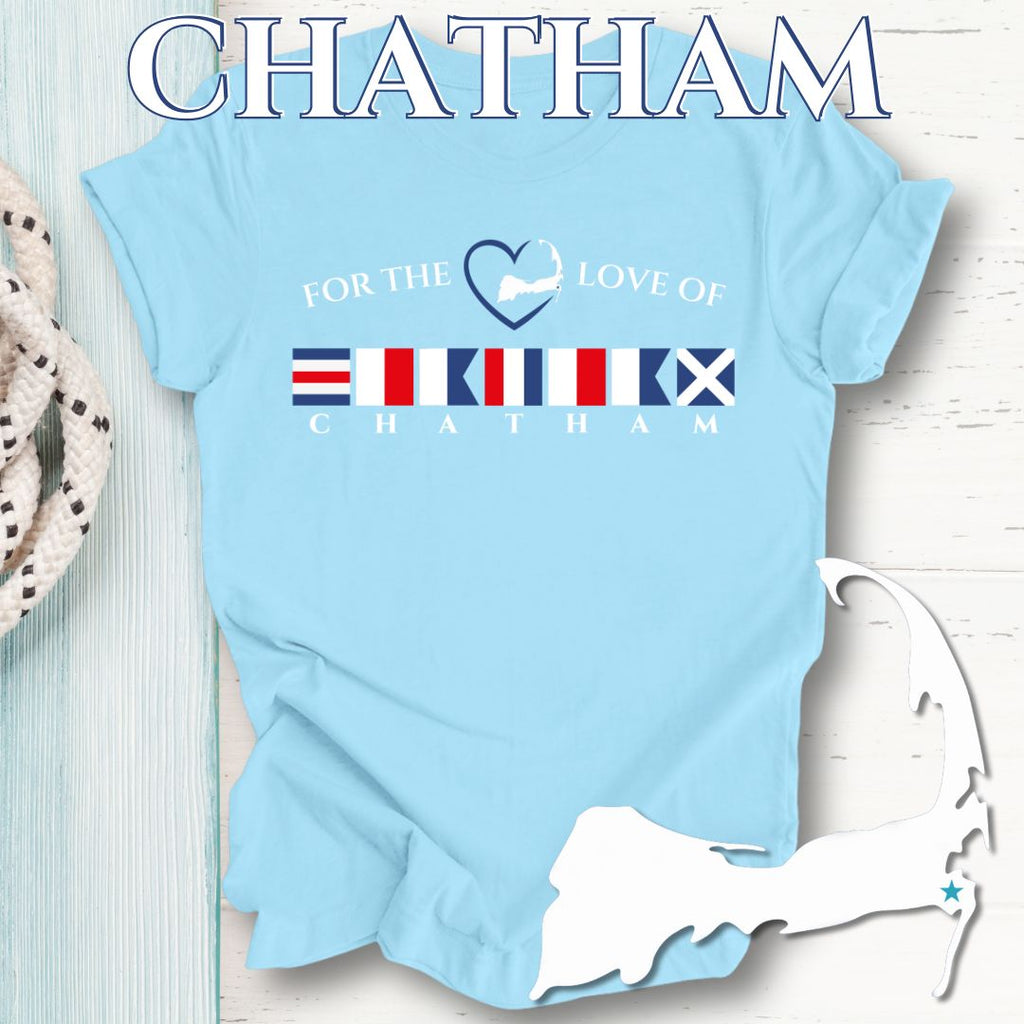 CHATHAM - Nautical Flag Unisex T-Shirt
