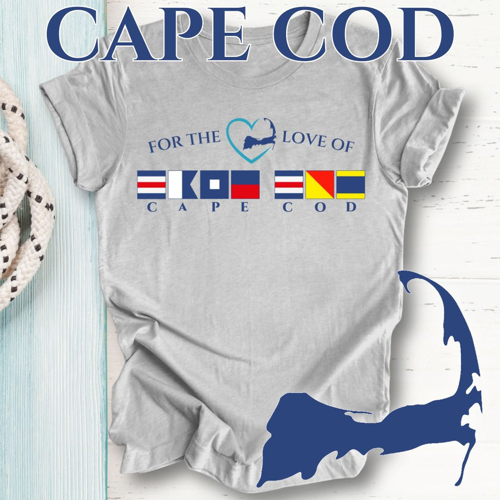 CAPE COD - Nautical Flag Unisex T-Shirt