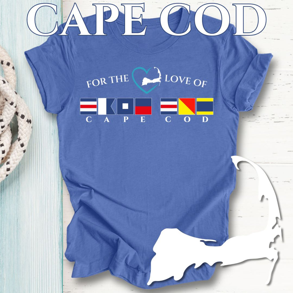 CAPE COD - Nautical Flag Unisex T-Shirt