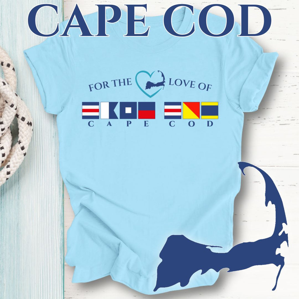 CAPE COD - Nautical Flag Unisex T-Shirt