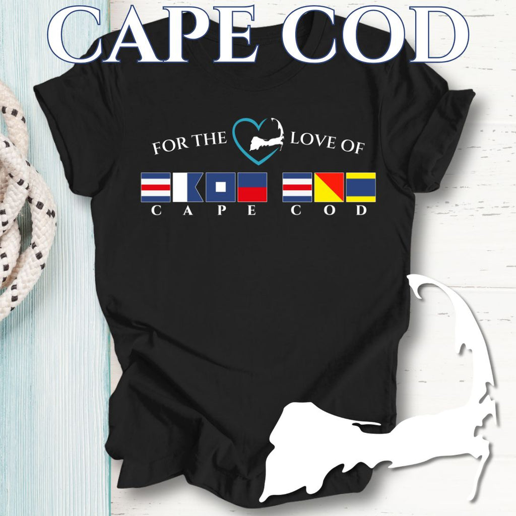 CAPE COD - Nautical Flag Unisex T-Shirt