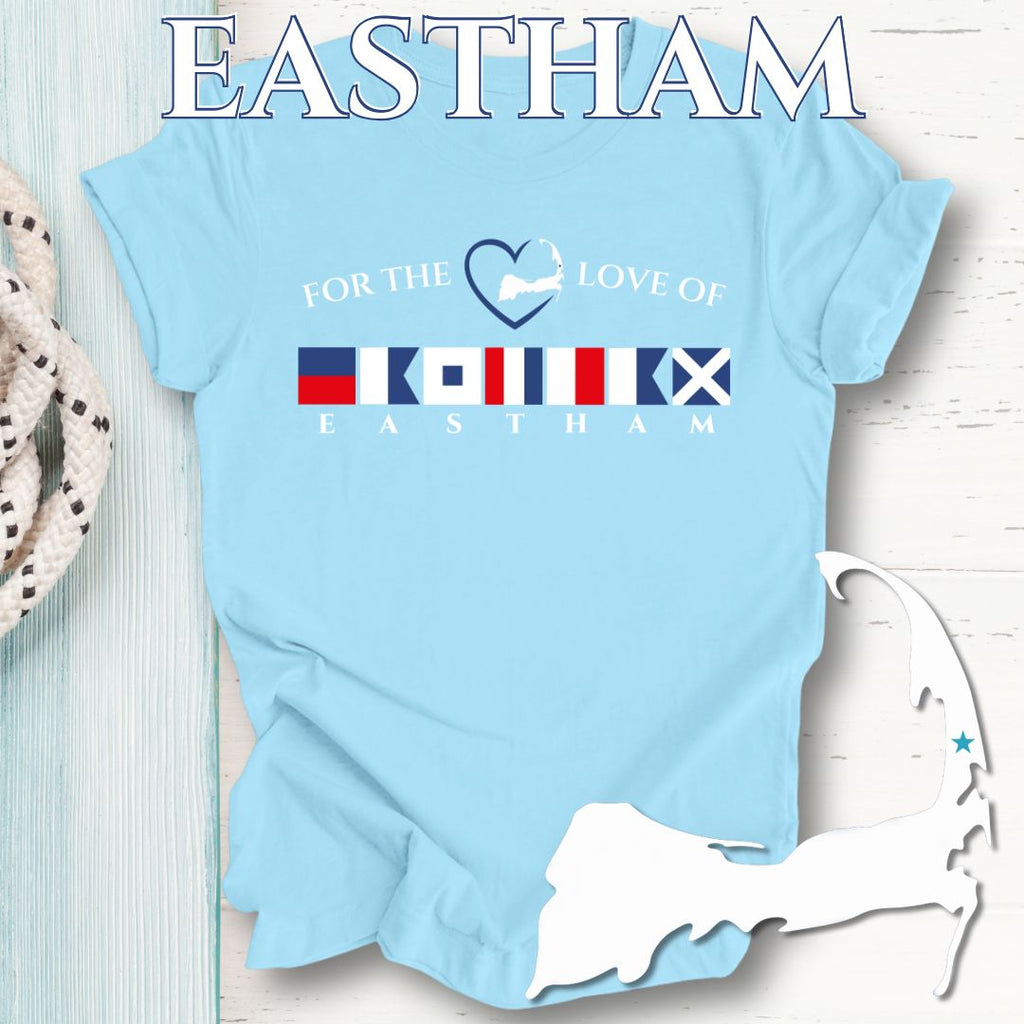 EASTHAM - Nautical Flag Unisex T-Shirt