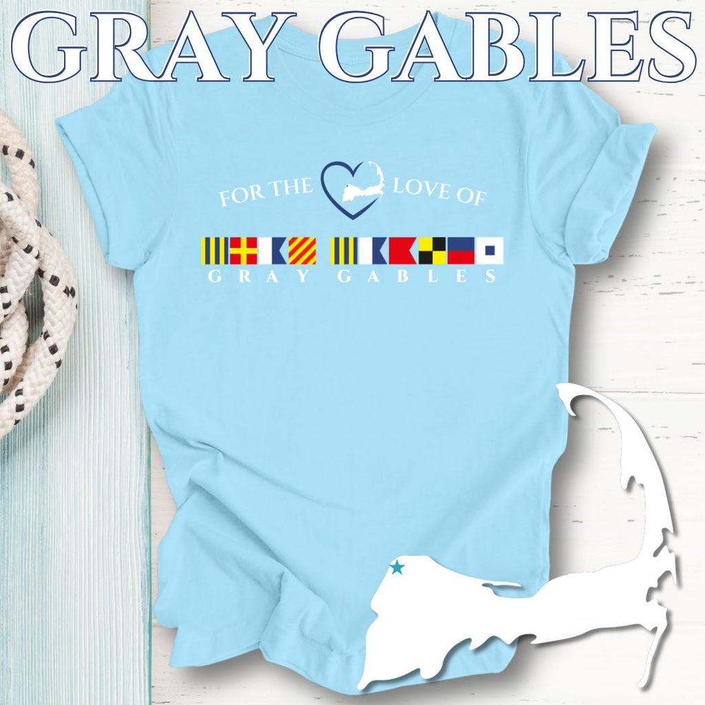 GRAY GABLES - Nautical Flag Unisex T-Shirt