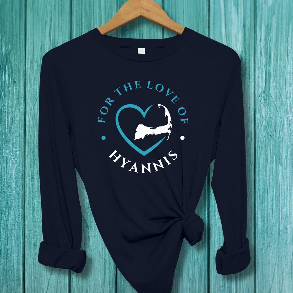 HYANNIS - For the Love of HYANNIS Unisex Long Sleeve Tee