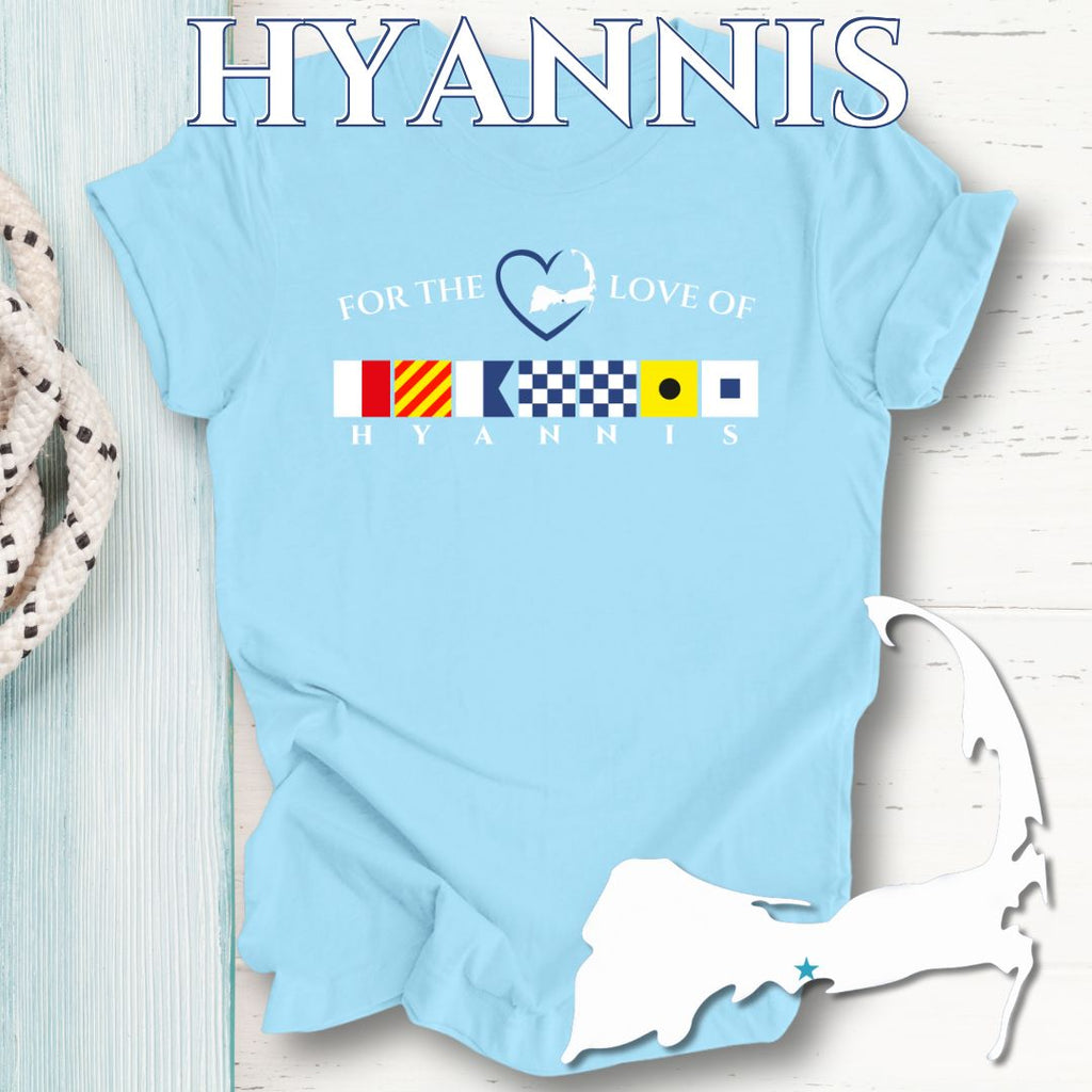 HYANNIS - Nautical Flag Unisex T-Shirt