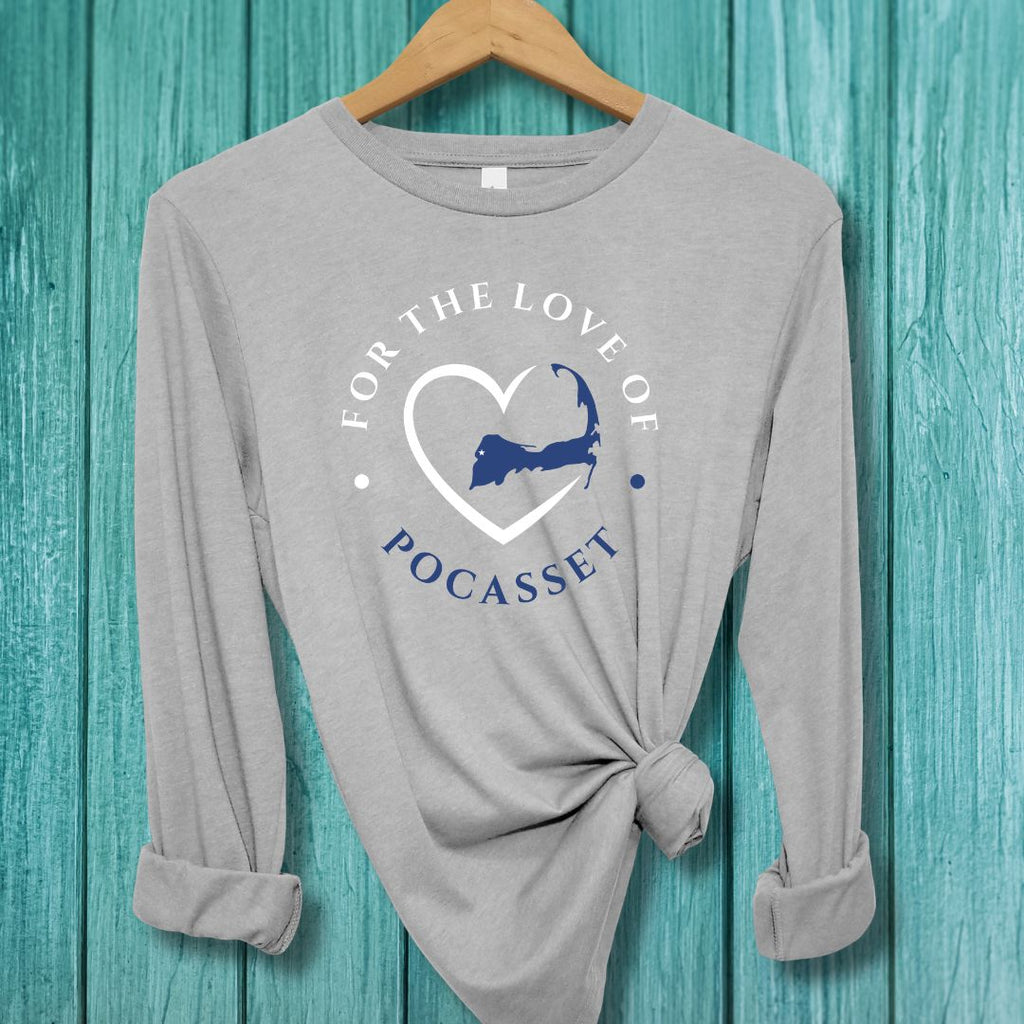 POCASSET - For the Love of POCASSET Unisex Long Sleeve Tee