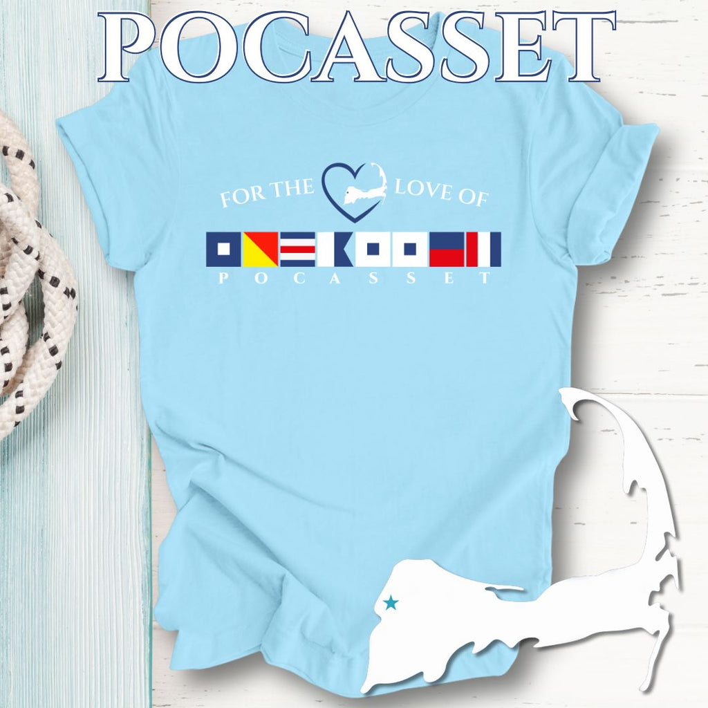 POCASSET - Nautical Flag Unisex T-Shirt