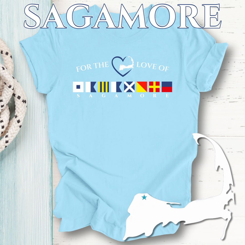 SAGAMORE - Nautical Flag Unisex T-Shirt