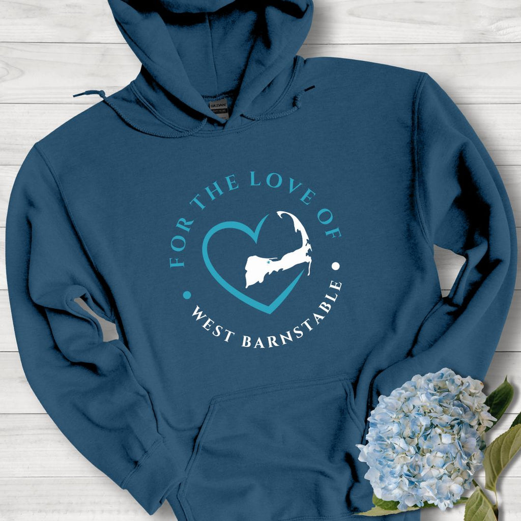 WEST BARNSTABLE - For the Love of WEST BARNSTABLE Unisex Hoodie