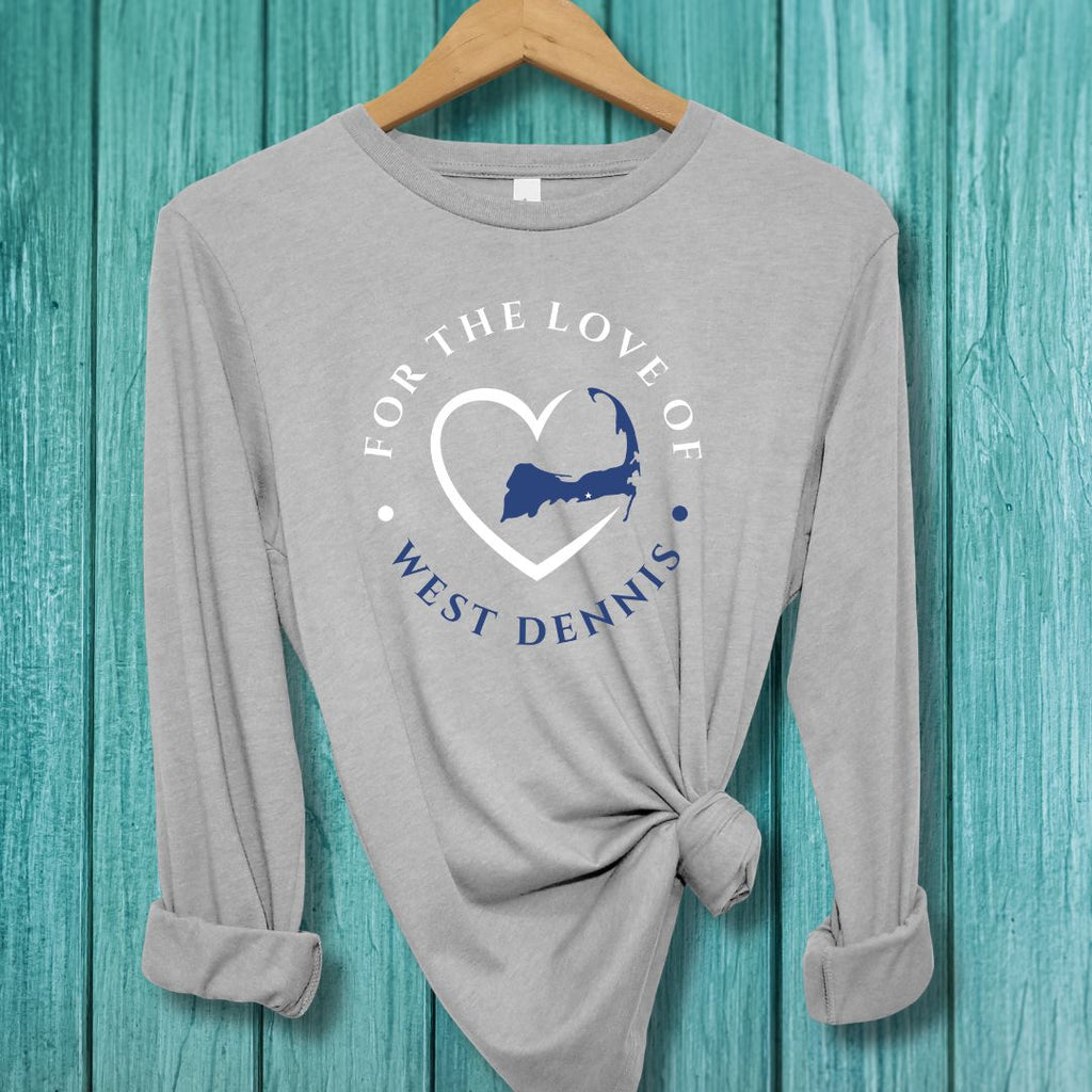 WEST DENNIS - For the Love of WEST DENNIS Unisex Long Sleeve Tee