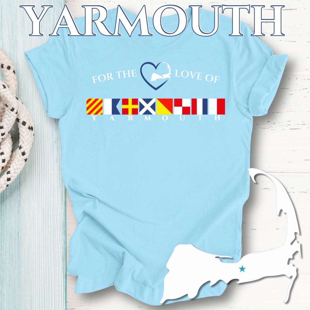 YARMOUTH - Nautical Flag Unisex T-Shirt