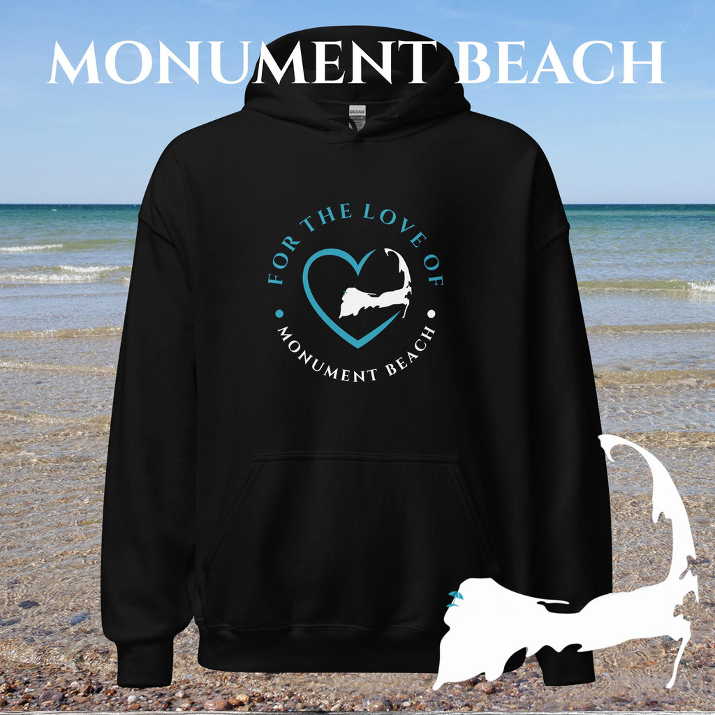 FAVORITE BEACH For the Love of MONUMENT BEACH Unisex Hoodie