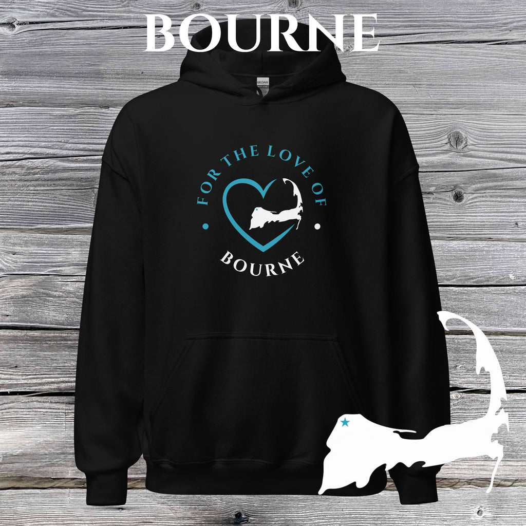 FAVORITE TOWN For the Love of BOURNE Unisex Hoodie