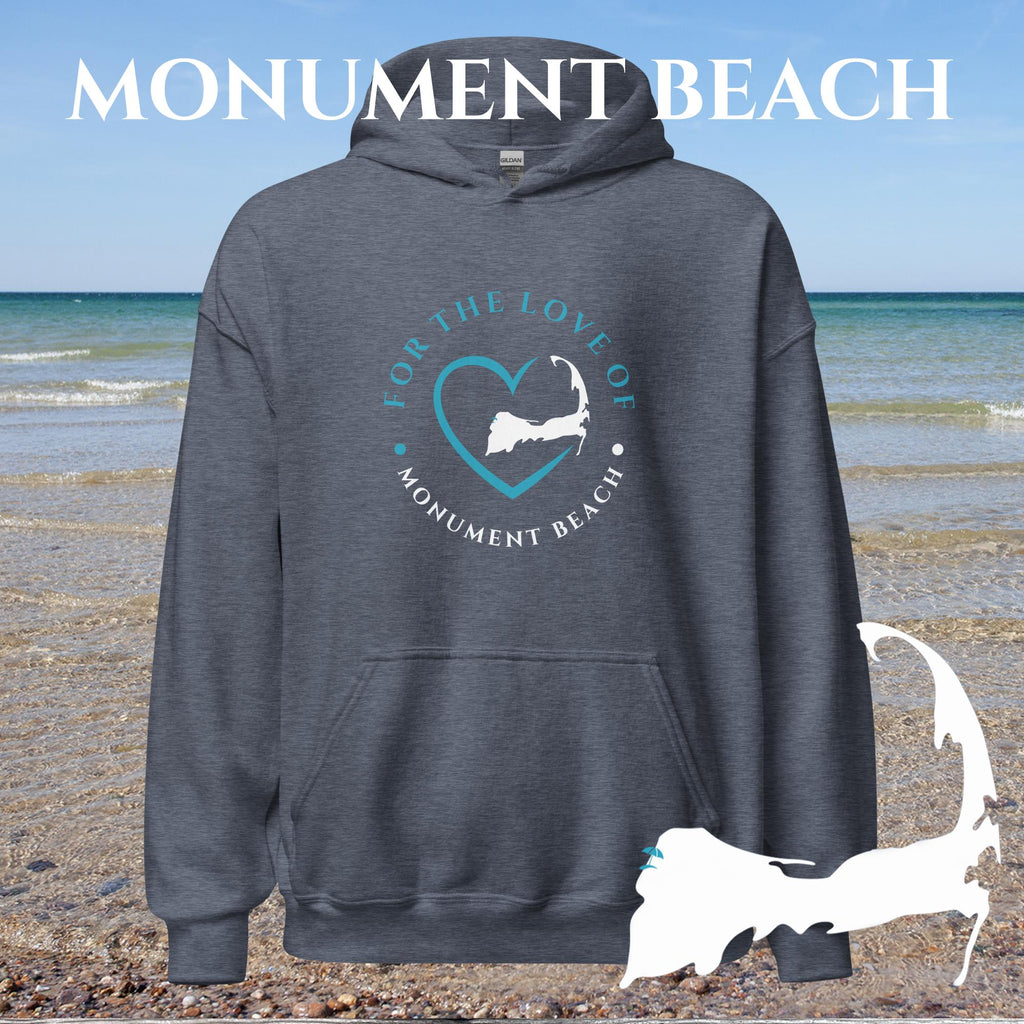 FAVORITE BEACH For the Love of MONUMENT BEACH Unisex Hoodie