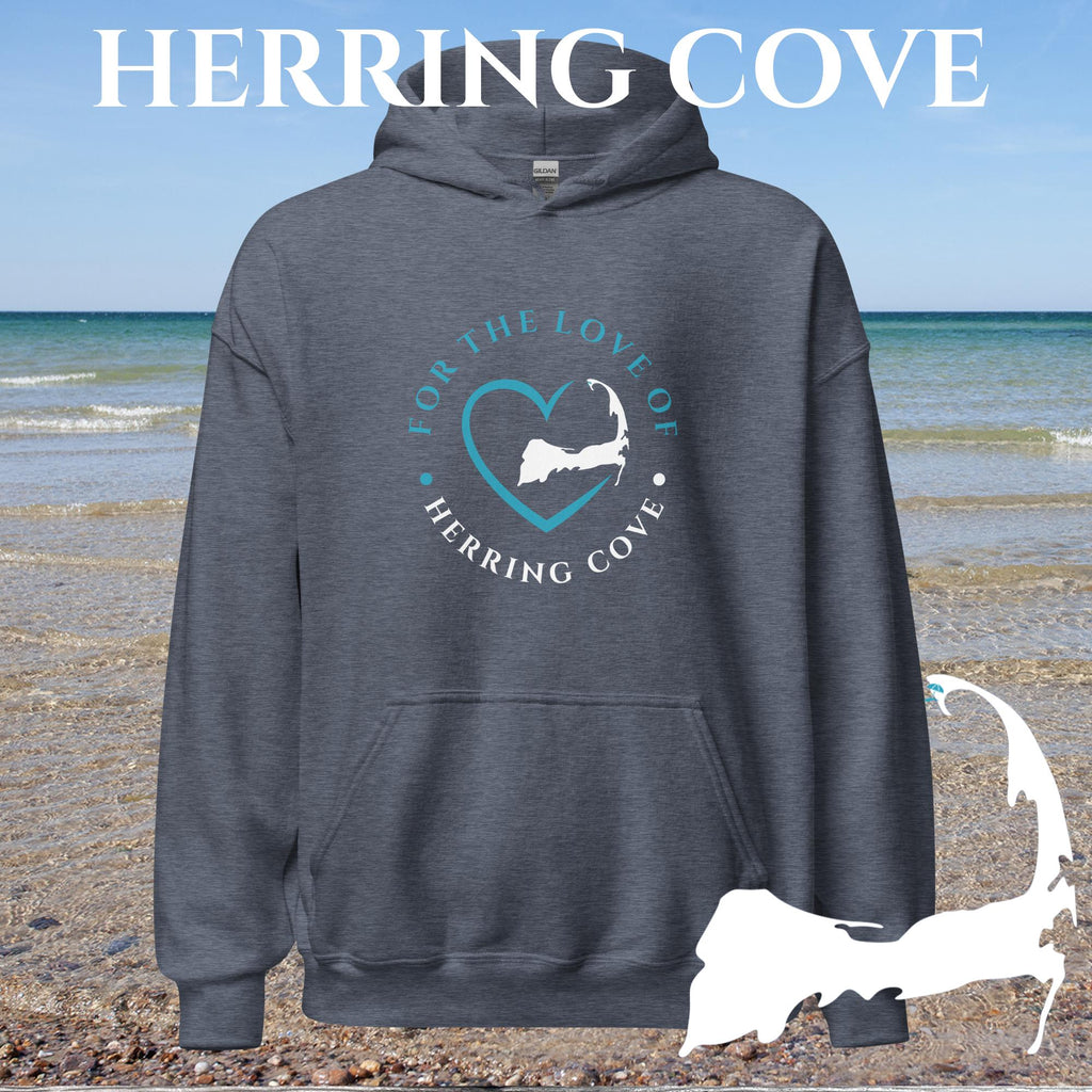 FAVORITE BEACH For the Love of HERRING COVE Unisex Hoodie