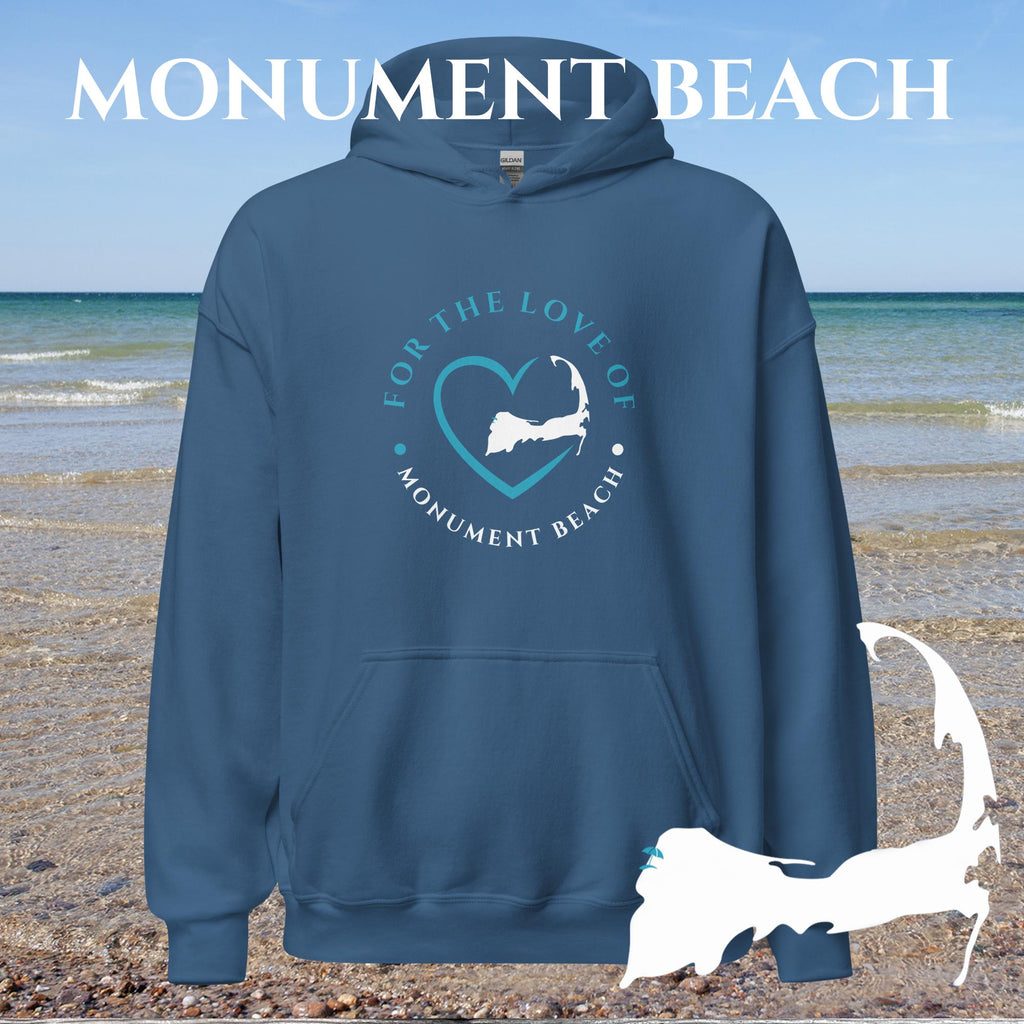 FAVORITE BEACH For the Love of MONUMENT BEACH Unisex Hoodie