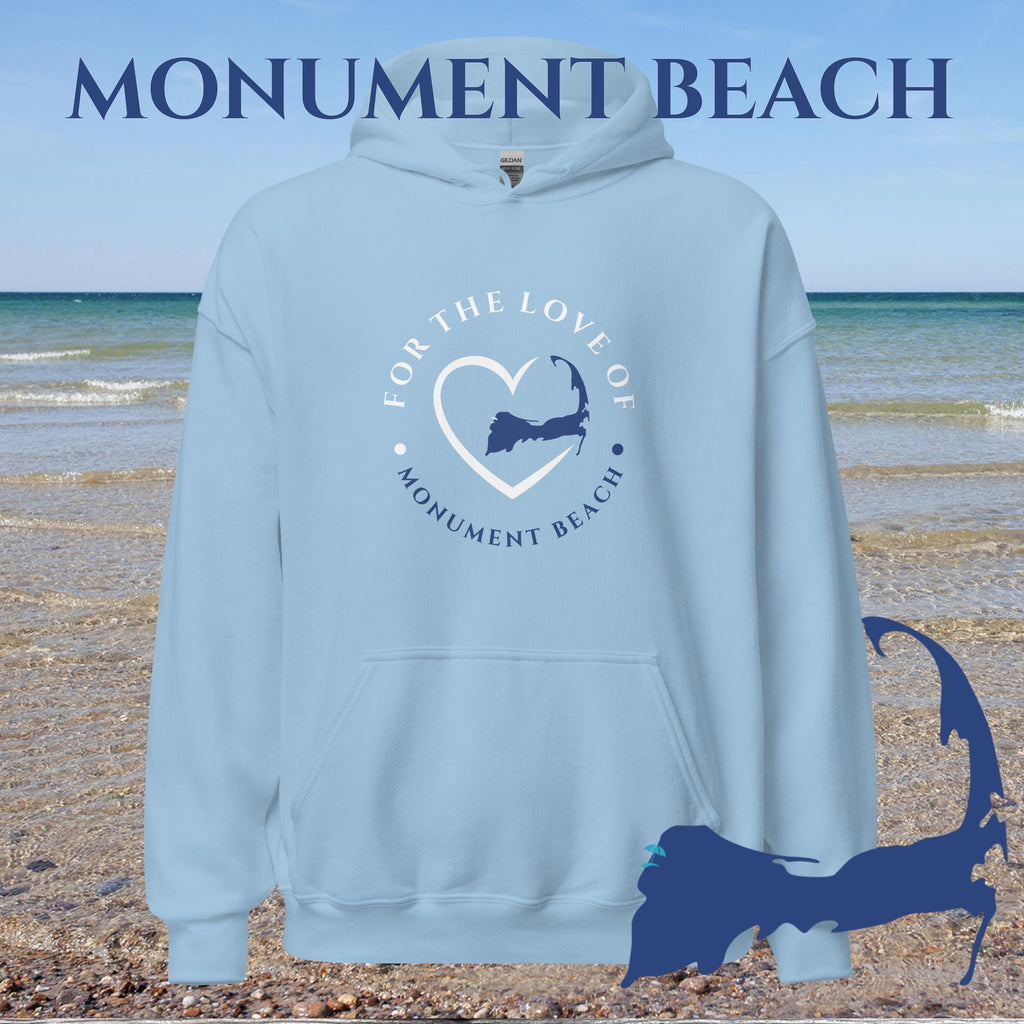 FAVORITE BEACH For the Love of MONUMENT BEACH Unisex Hoodie