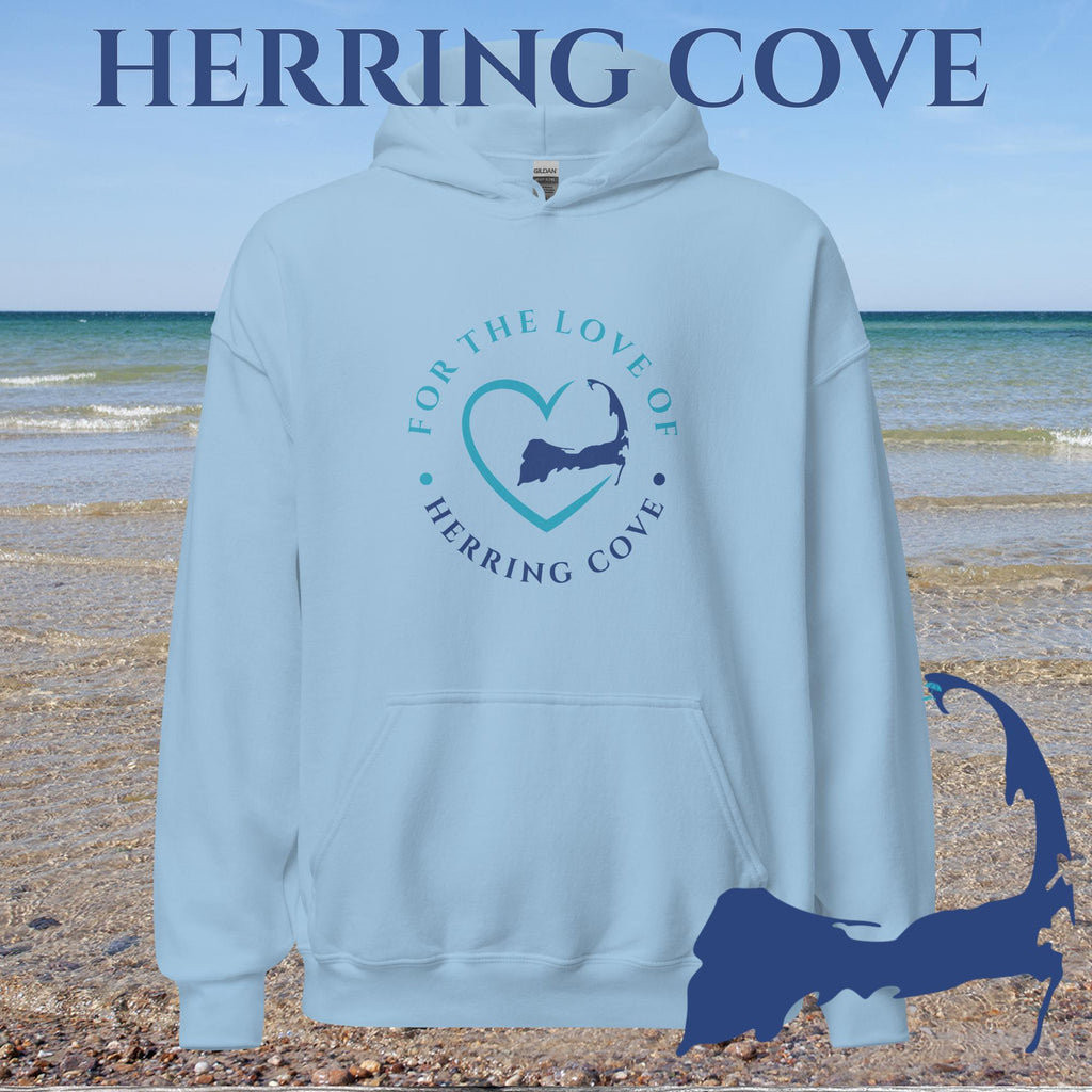 FAVORITE BEACH For the Love of HERRING COVE Unisex Hoodie