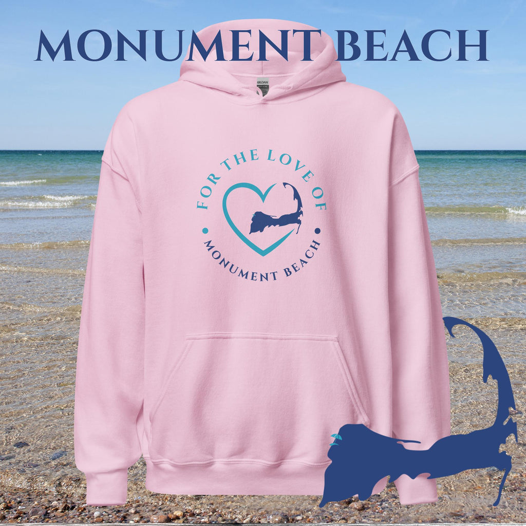 FAVORITE BEACH For the Love of MONUMENT BEACH Unisex Hoodie