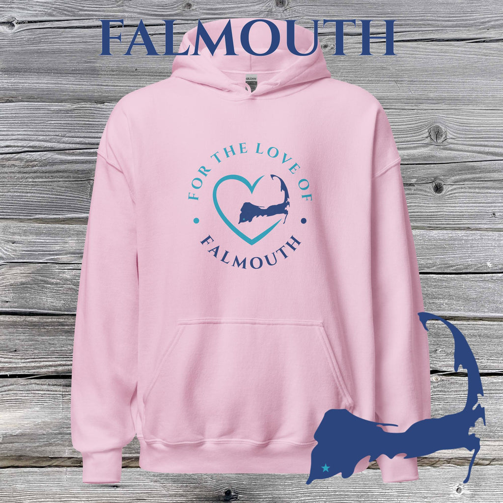 FAVORITE TOWN For the Love of FALMOUTH Unisex Hoodie