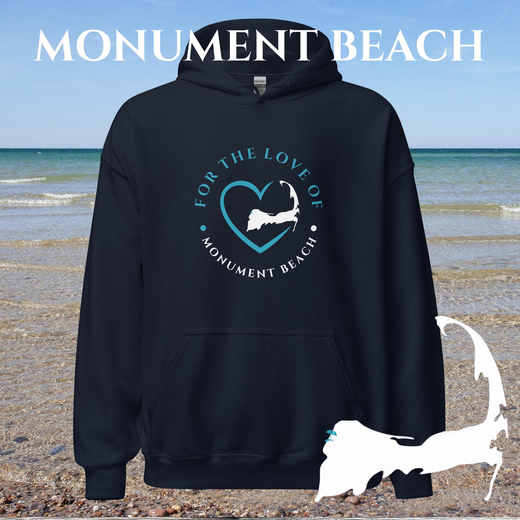 FAVORITE BEACH For the Love of MONUMENT BEACH Unisex Hoodie