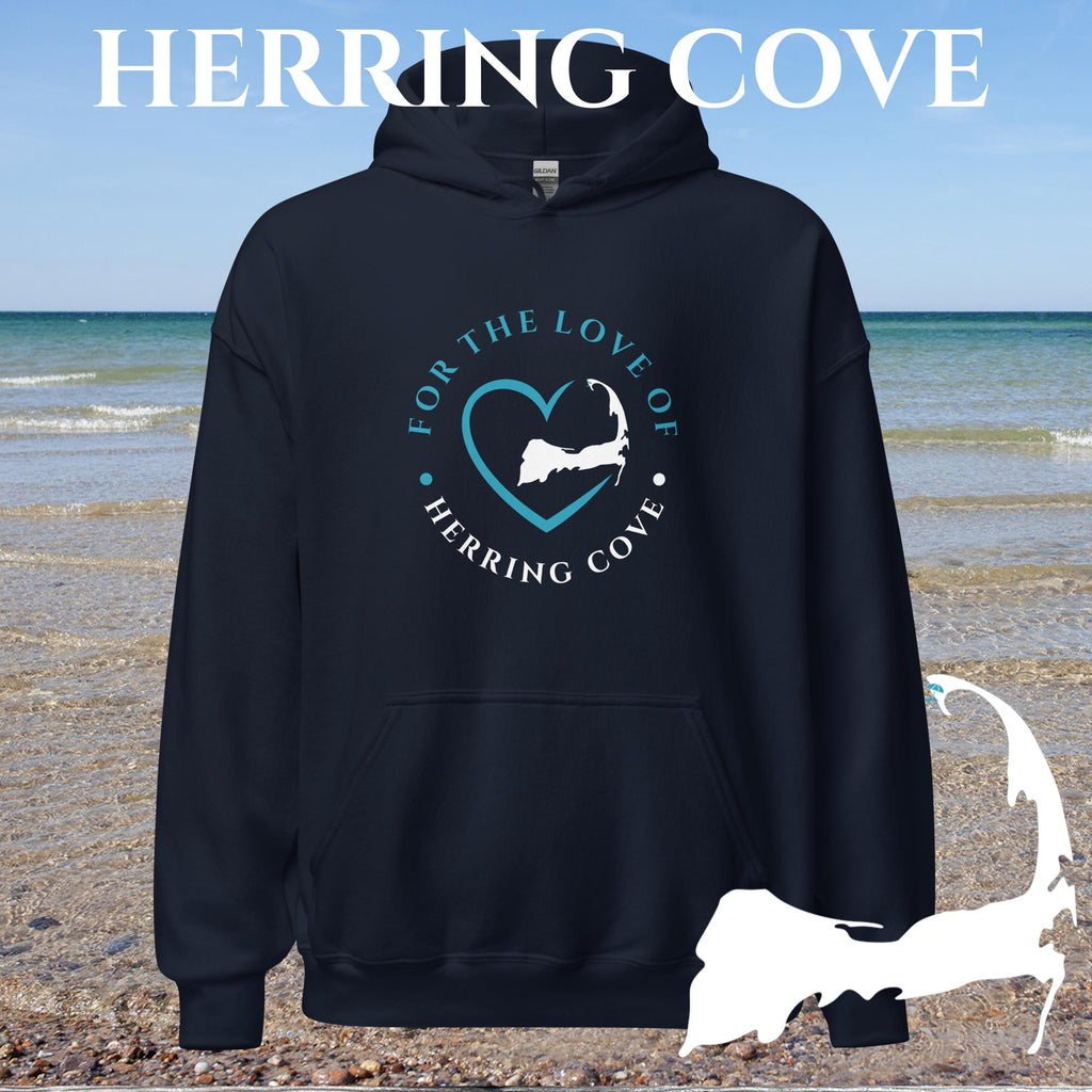 FAVORITE BEACH For the Love of HERRING COVE Unisex Hoodie