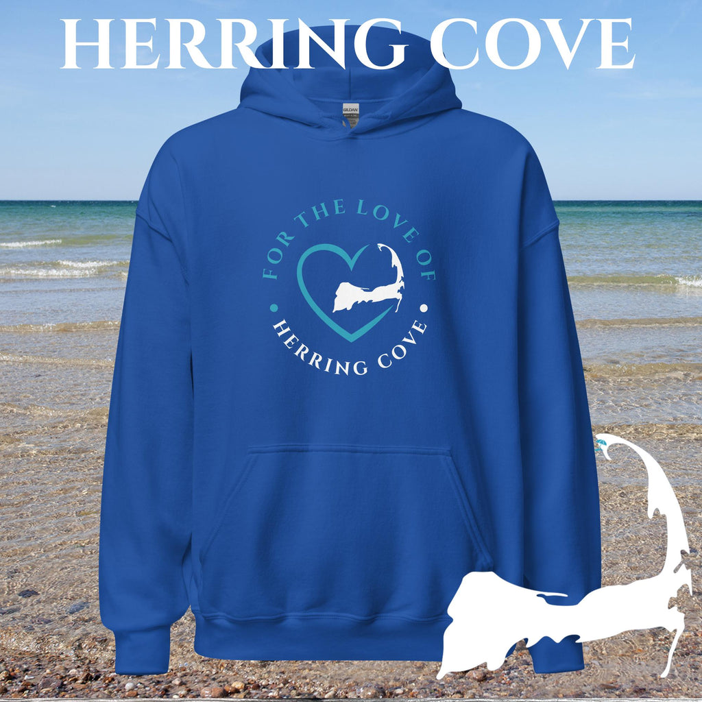 FAVORITE BEACH For the Love of HERRING COVE Unisex Hoodie