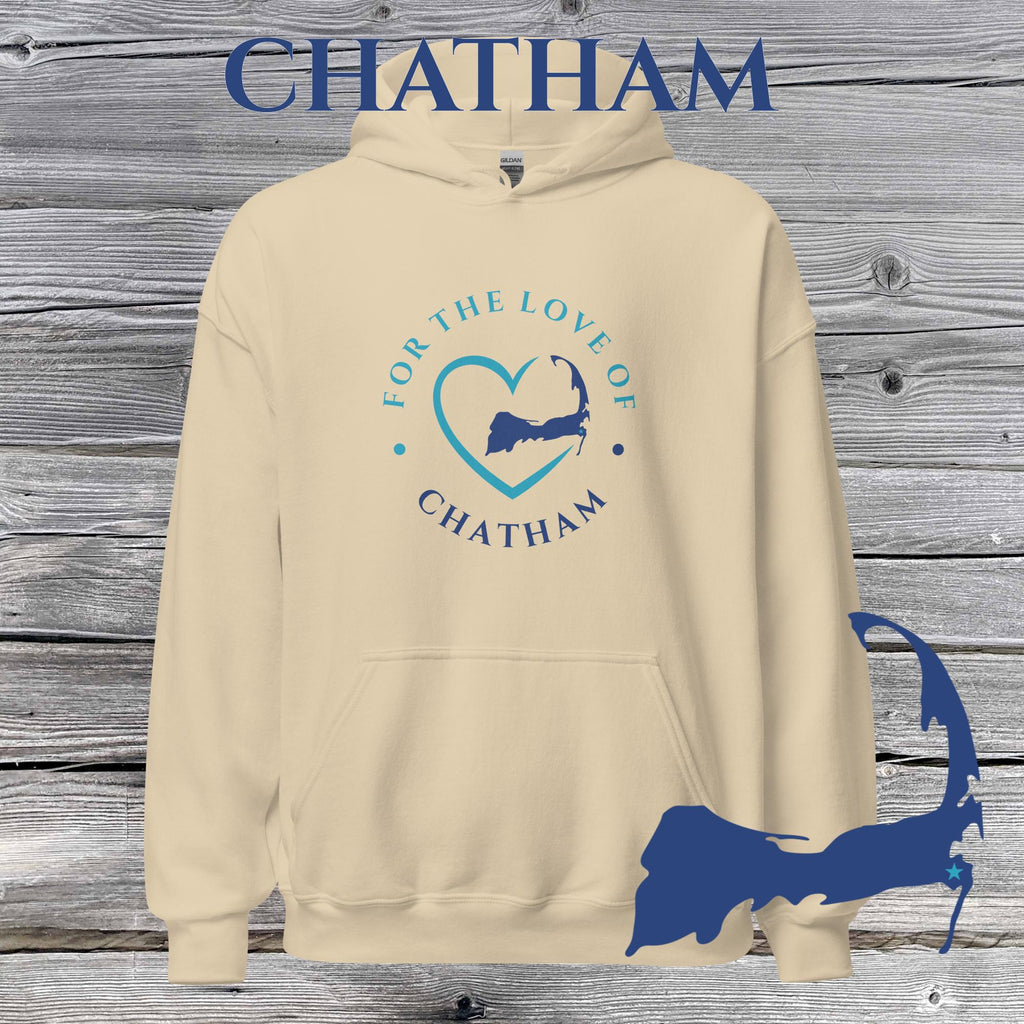 FAVORITE TOWN For the Love of CHATHAM Unisex Hoodie