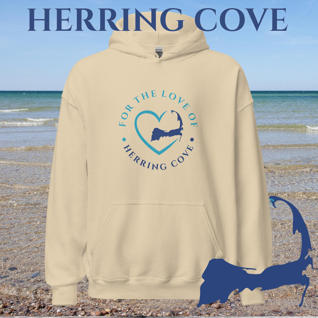 FAVORITE BEACH For the Love of HERRING COVE Unisex Hoodie