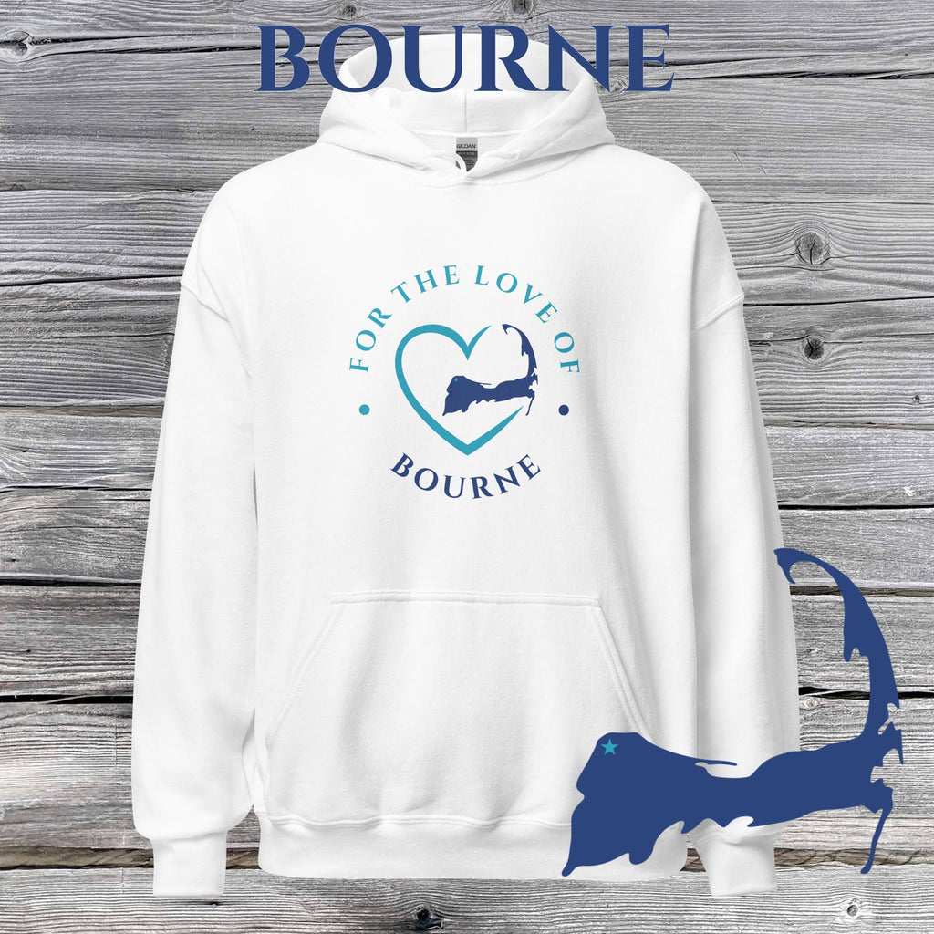 FAVORITE TOWN For the Love of BOURNE Unisex Hoodie