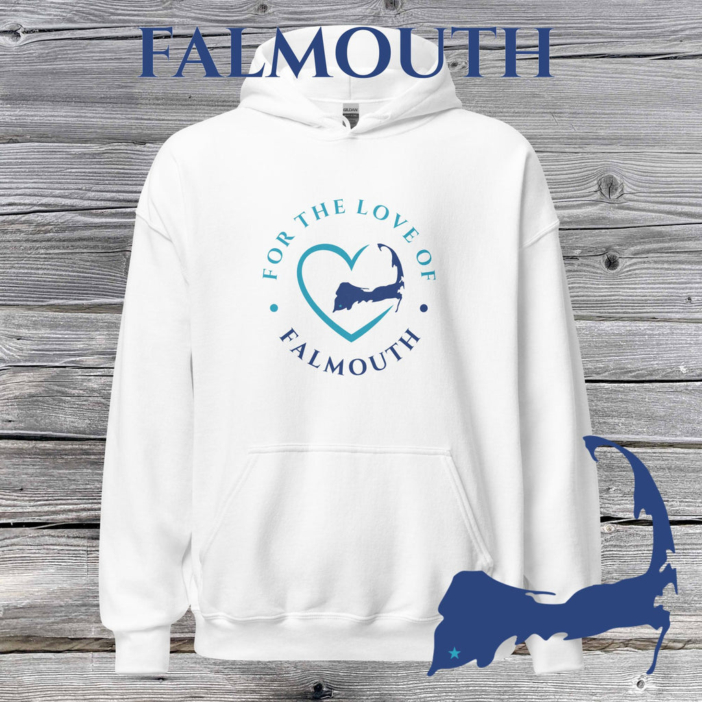 FAVORITE TOWN For the Love of FALMOUTH Unisex Hoodie