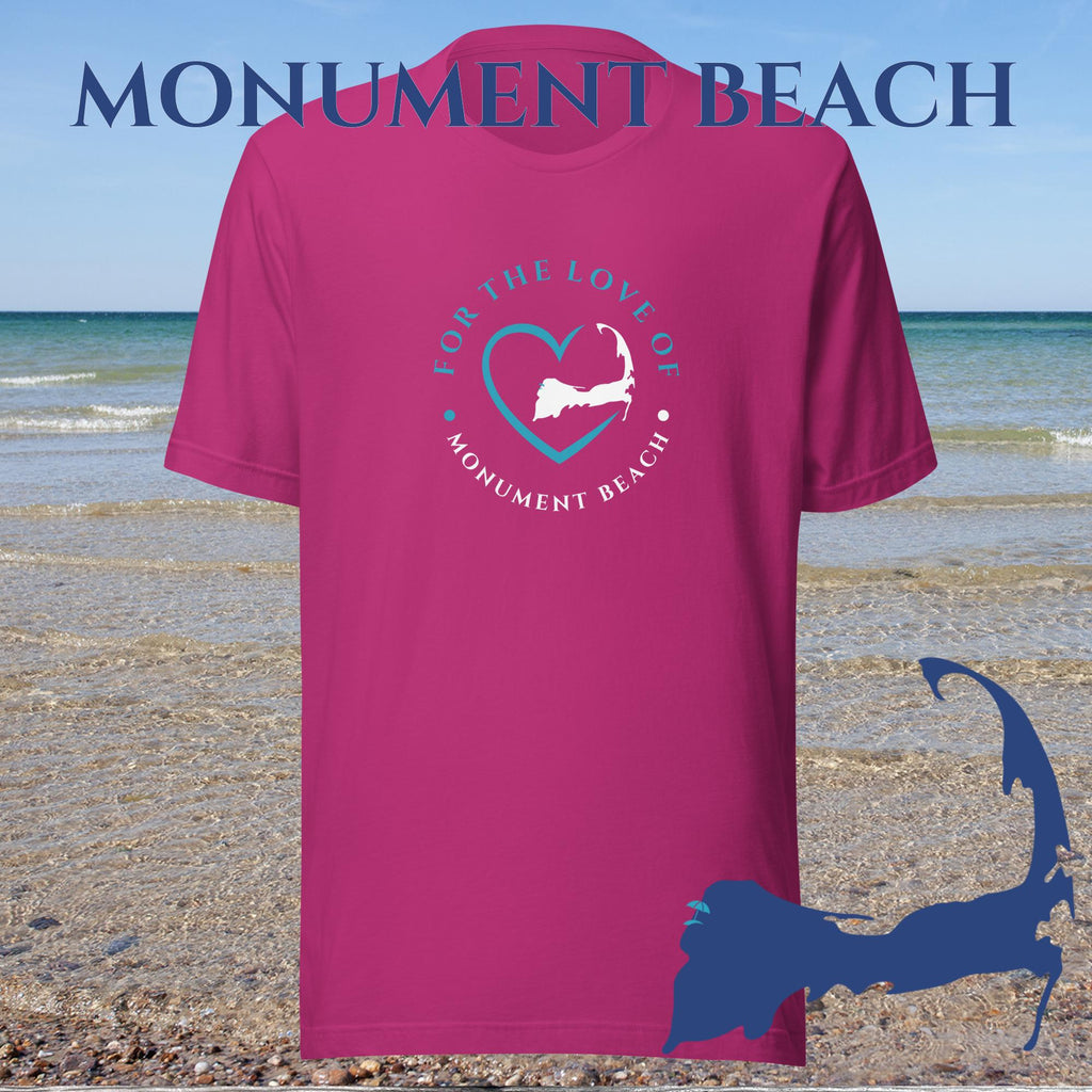 FAVORITE BEACH For the Love of MONUMENT BEACH Unisex T-Shirt