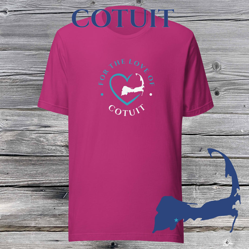 FAVORITE TOWN For the Love of COTUIT Unisex T-Shirt