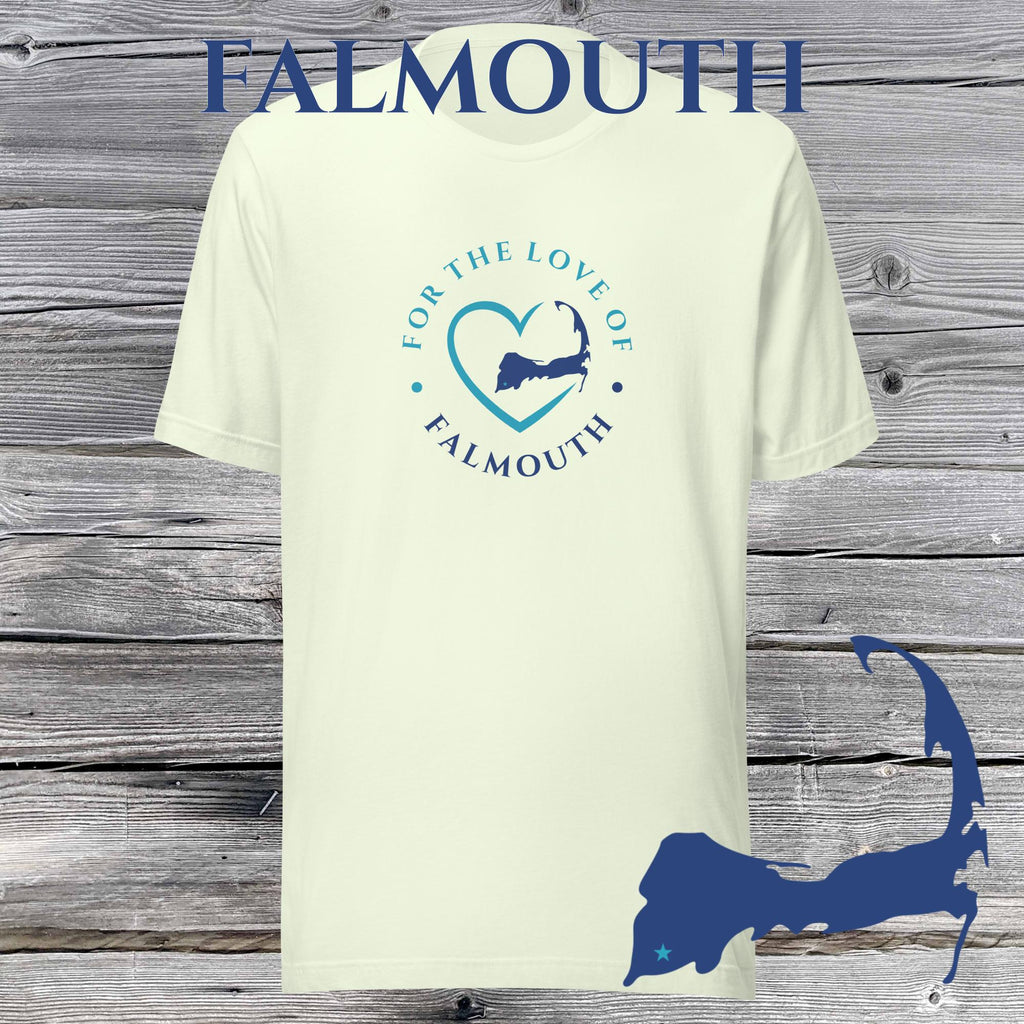 FAVORITE TOWN For the Love of FALMOUTH Unisex T-Shirt