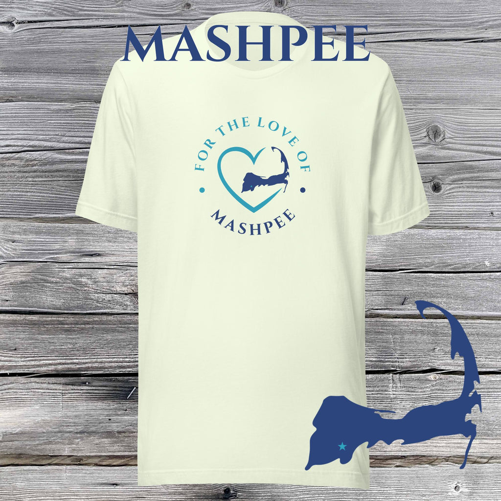 FAVORITE TOWN For the Love of MASHPEE Unisex T-Shirt