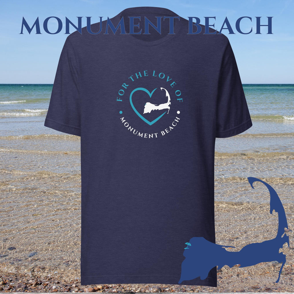 FAVORITE BEACH For the Love of MONUMENT BEACH Unisex T-Shirt