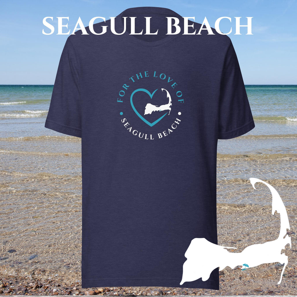 FAVORITE BEACH For the Love of SEAGULL BEACH Unisex T-Shirt