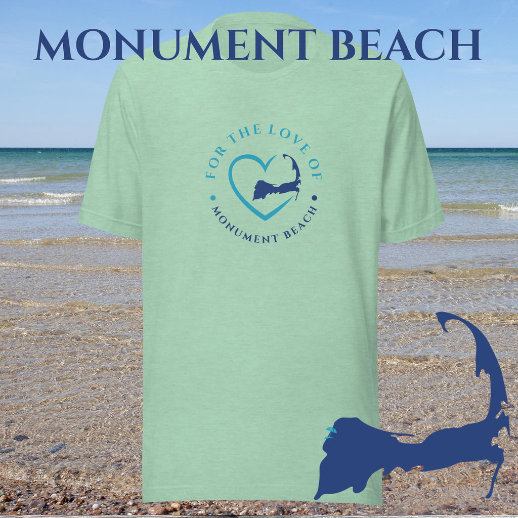 FAVORITE BEACH For the Love of MONUMENT BEACH Unisex T-Shirt