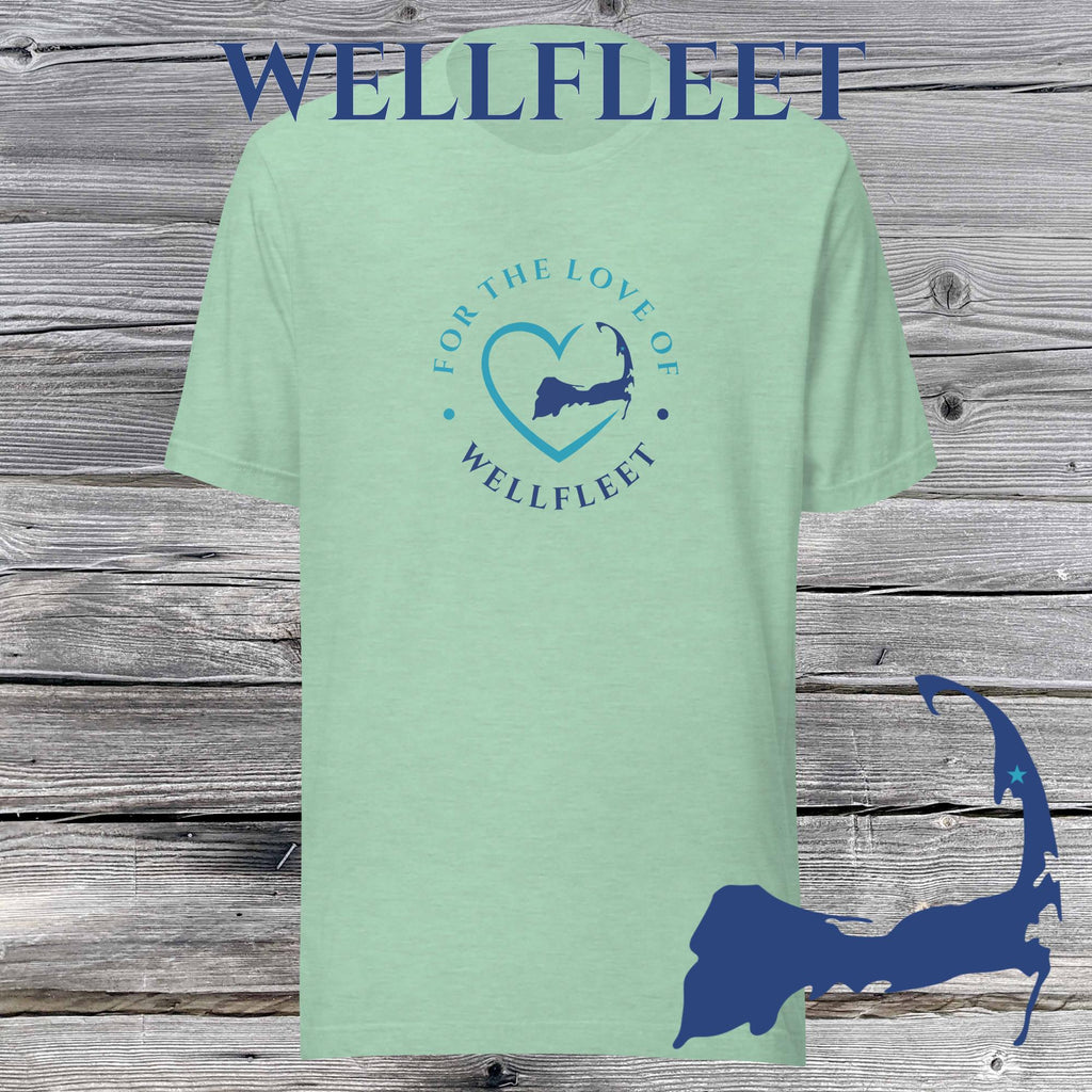 FAVORITE TOWN For the Love of WELLFLEET Unisex T-Shirt