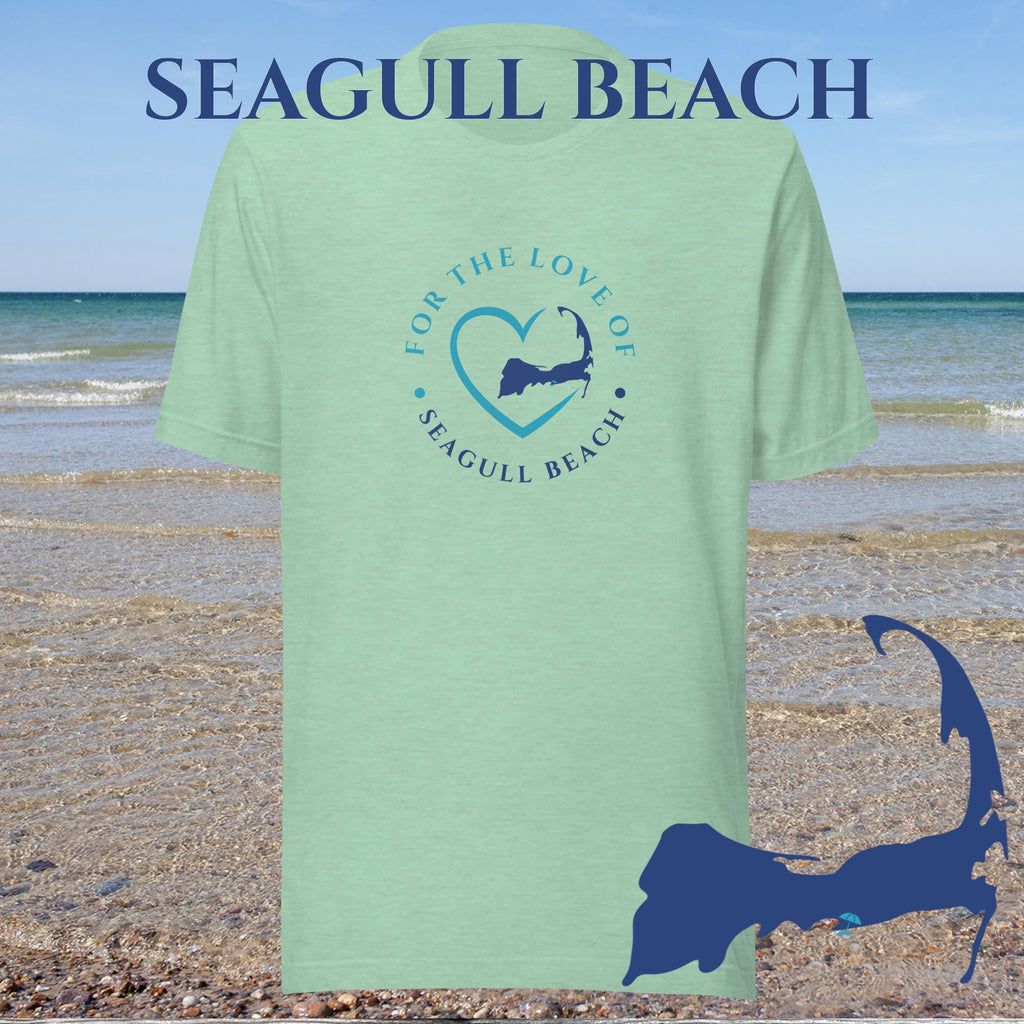 FAVORITE BEACH For the Love of SEAGULL BEACH Unisex T-Shirt